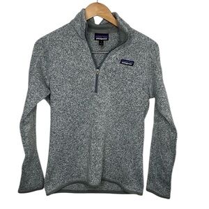 Patagonia Grey Better Sweater Fleece Pullover Women Size S
